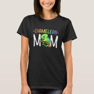 Camiseta Camaleão Mamãe Pet Réptil Lagarto Mãe