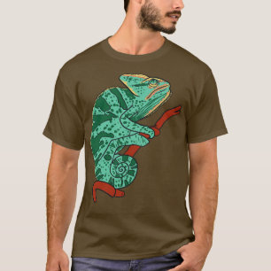 Camiseta Camaleão No Branch Lizard Lizard Chameleons 1
