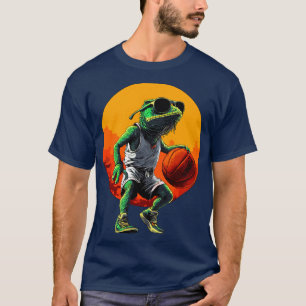 Camiseta Camaleões Basquete/Basketballer Chameleon T-S