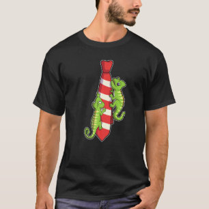 Camiseta Camaleões Em Suas Gravatas Do Tie Home Office
