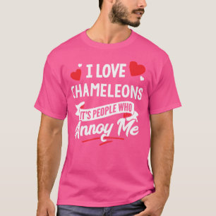 Camiseta Camaleões Eu Amo Camaleões