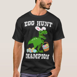 Camiseta CÂMARA DE OVOS DE Páscoa T Rex Dinossaur Bunny Fun