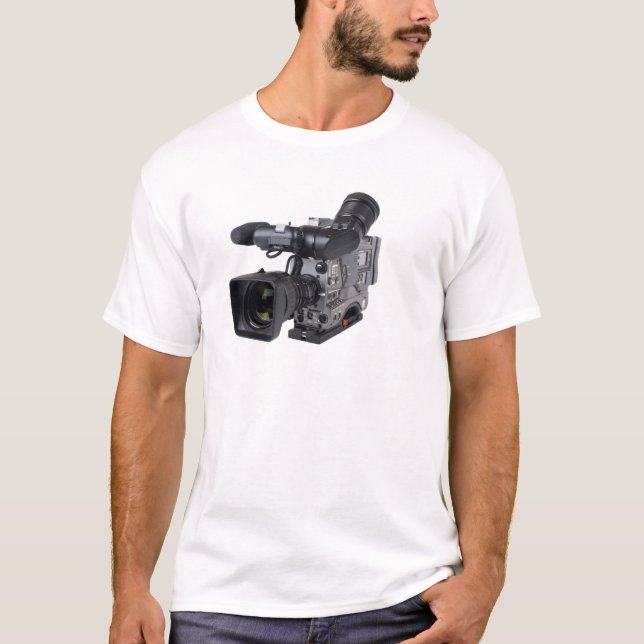 Camiseta câmara de vídeo profissional (Frente)