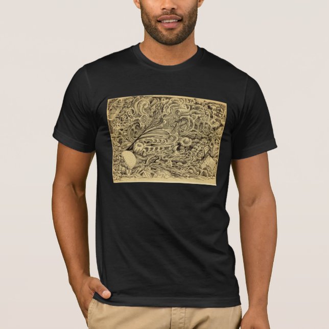 Camiseta Câmara Doente, por Brian Benson T-Shirt (Frente)