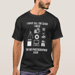 Camiseta Câmara Fotográfica