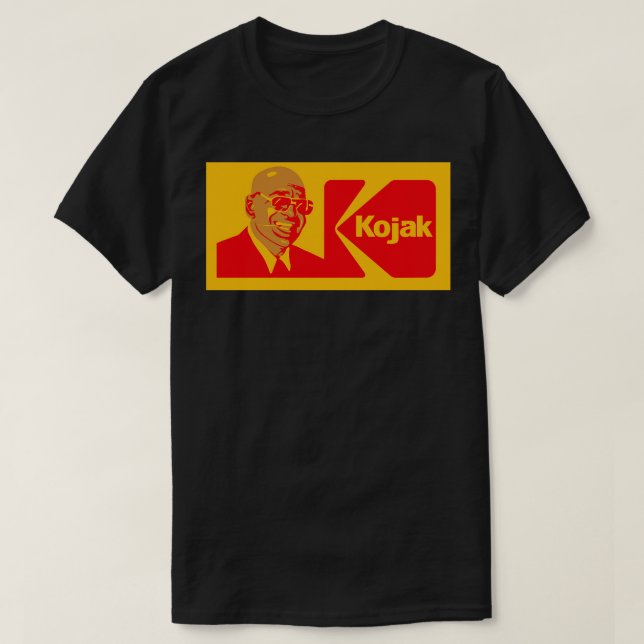 Camiseta Câmara Instantânea Kojak (Frente do Design)