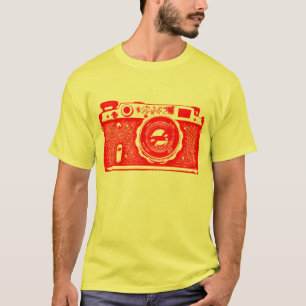 Camiseta Câmara russa gigante soviética - Vermelho