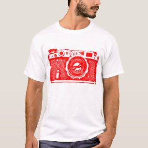 Camiseta Câmara russa gigante soviética - Vermelho