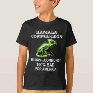 Camiseta Camarada Kamala Commie Leon Comunista Ha