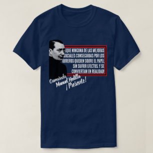 Camiseta CAMARADA MANUEL HEDILLA (obrero)