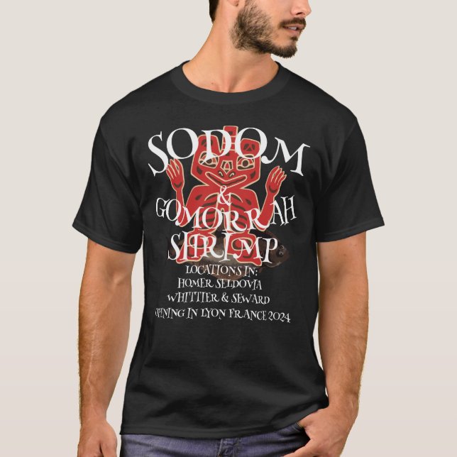 Camiseta Camarão Alasca de SODOMA & GOMORRA (Frente)