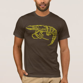 Camiseta Camarão amarelo