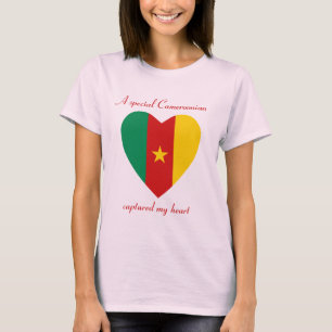Camiseta Camarão Bandeira do Coração