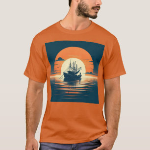 Camiseta Camarão/camarão náutico/pesca