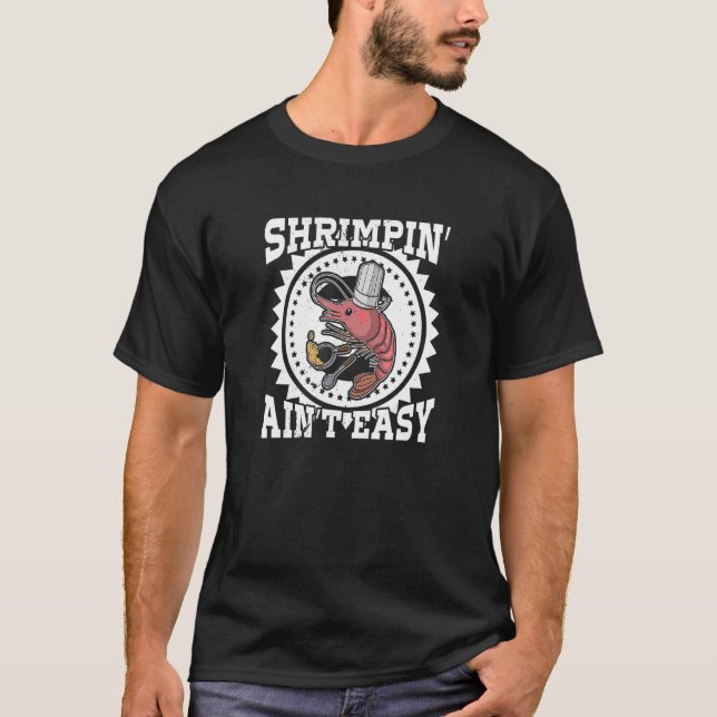 Camiseta Camarão Chef de Frutos do Mar 15 (Frente)