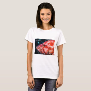 Camiseta Camarão de Agrupamento e Limpeza