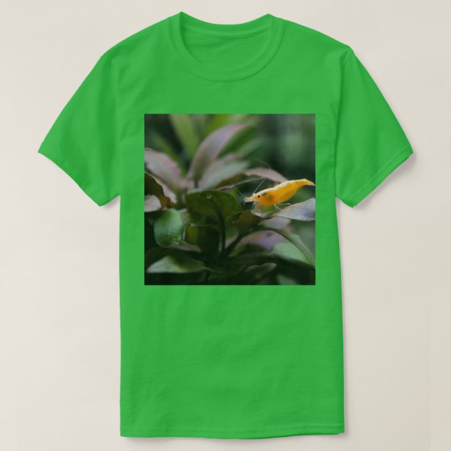 Camiseta Camarão de Aquário (Frente do Design)