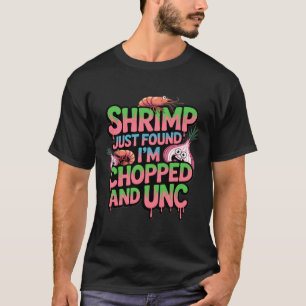 Camiseta Camarão Descobriu Que Estou Picado e Sem Cabelo