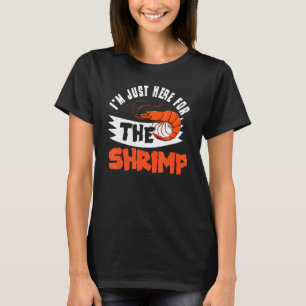 Camiseta Camarão Eu Adoro Camarões Enrolados