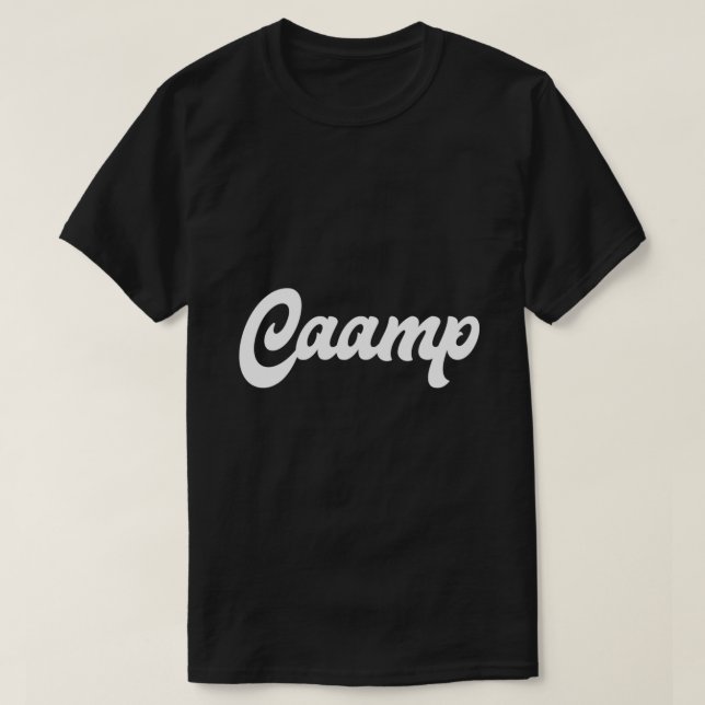 Camiseta Camarão Merch Logotipo Classic T-Shirt (Frente do Design)
