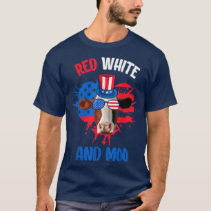 Camiseta Camarão Vermelho Branco E Maçã Patriótica Farmer 4