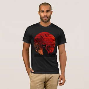 CAMISETA CAMARÃO VERMELHO, LOVER DE GATOS PRETOS