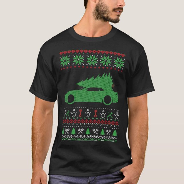 Camiseta Camaro 2010 Christmas Ugly Sweater XMAS   Camaro T (Frente)