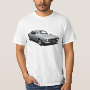 Camiseta Camaro de prata no t-shirt branco