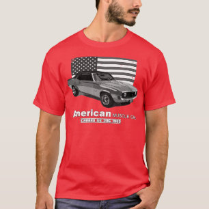 Camiseta Camaro SS 396 American Muscle 60s 70s Antigo é Dou