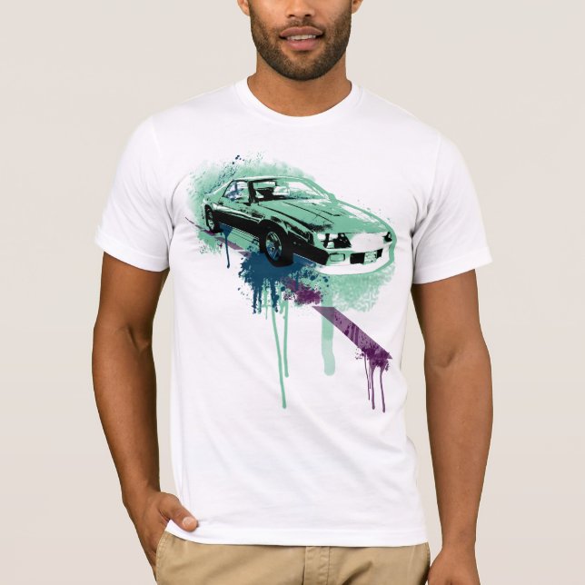Camiseta CAMARO (verde) (Frente)