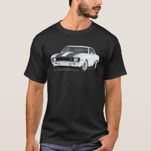 Camiseta Camaro Z28, 1969, desenhando T-Shirt clássico