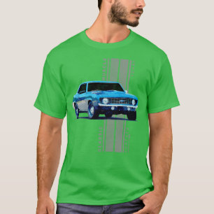 Camiseta Camaro ZL1 Músculo Americano Clássico Vintage