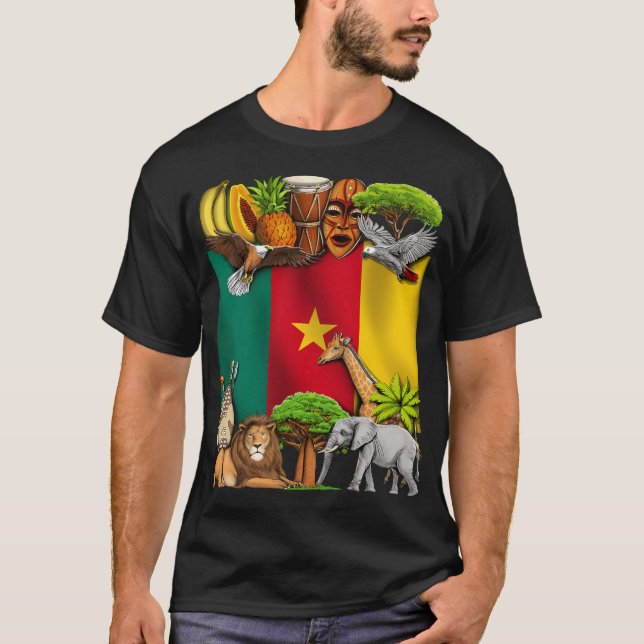 Camiseta Camarões (Frente)