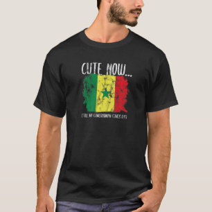Camiseta Camarões Bandeira Camaronesa Orgulhosa Corta Agora