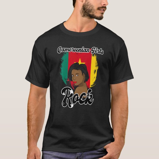 Camiseta Camarões Camarões Princesa Orgulhosa Rainha Melani (Frente)