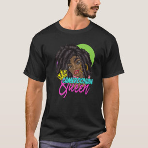 Camiseta Camarões Camaronês África Orgulhosa Princesa Rainh