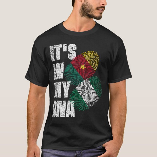 Camiseta Camarões e Nigeriana Misteriosa Sinalizador do Pat (Frente)