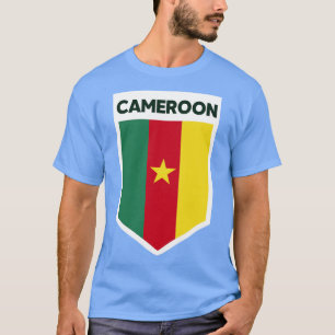 Camiseta Camarões Flag Emblem