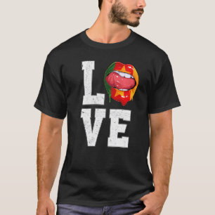 Camiseta Camarões Flag Soccer Fan Love Camarões