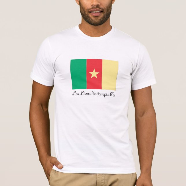 Camiseta Camarões "Les Lions Indomptables" (Frente)