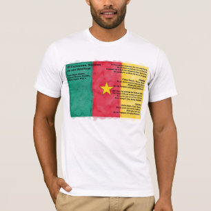 Camiseta Camarões - O Camarões, Berço dos Nossos Pais