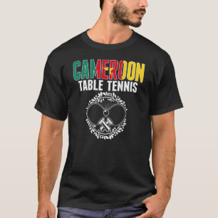 Camiseta Camarões Ping Pong - Camarões Tênis de Mesa Suppo