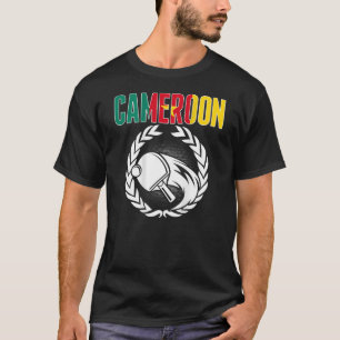 Camiseta Camarões Ping Pong - Camarões Tênis de Mesa Suppo