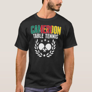 Camiseta Camarões Ping Pong - Camarões Tênis de Mesa Suppo