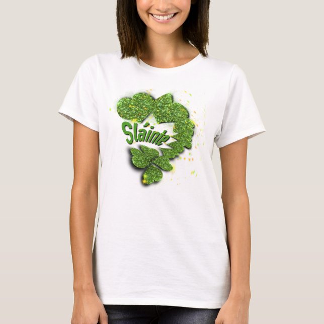 Camiseta Camarões verdes | espumantes ShainteT-Shirt (Frente)