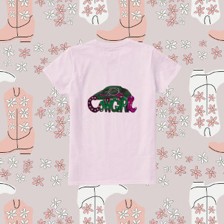 Camiseta Camarone Pompadour Cowgirl