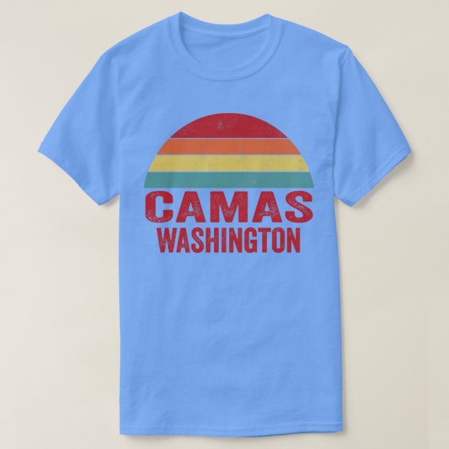 Camiseta Camas Washington (Frente do Design)