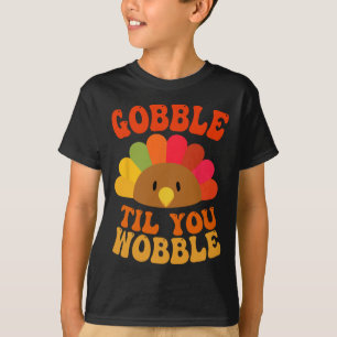 Camiseta Cambalear Até Você Cambalear Dia de Ação de Graças