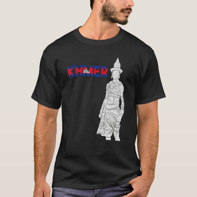 Camiseta Cambodia Cambodian Khmer Traditional Dance Reamker (Frente)