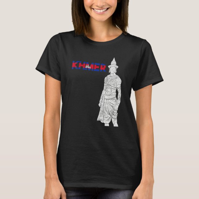 Camiseta Cambodia Cambodian Khmer Traditional Dance Reamker (Frente)